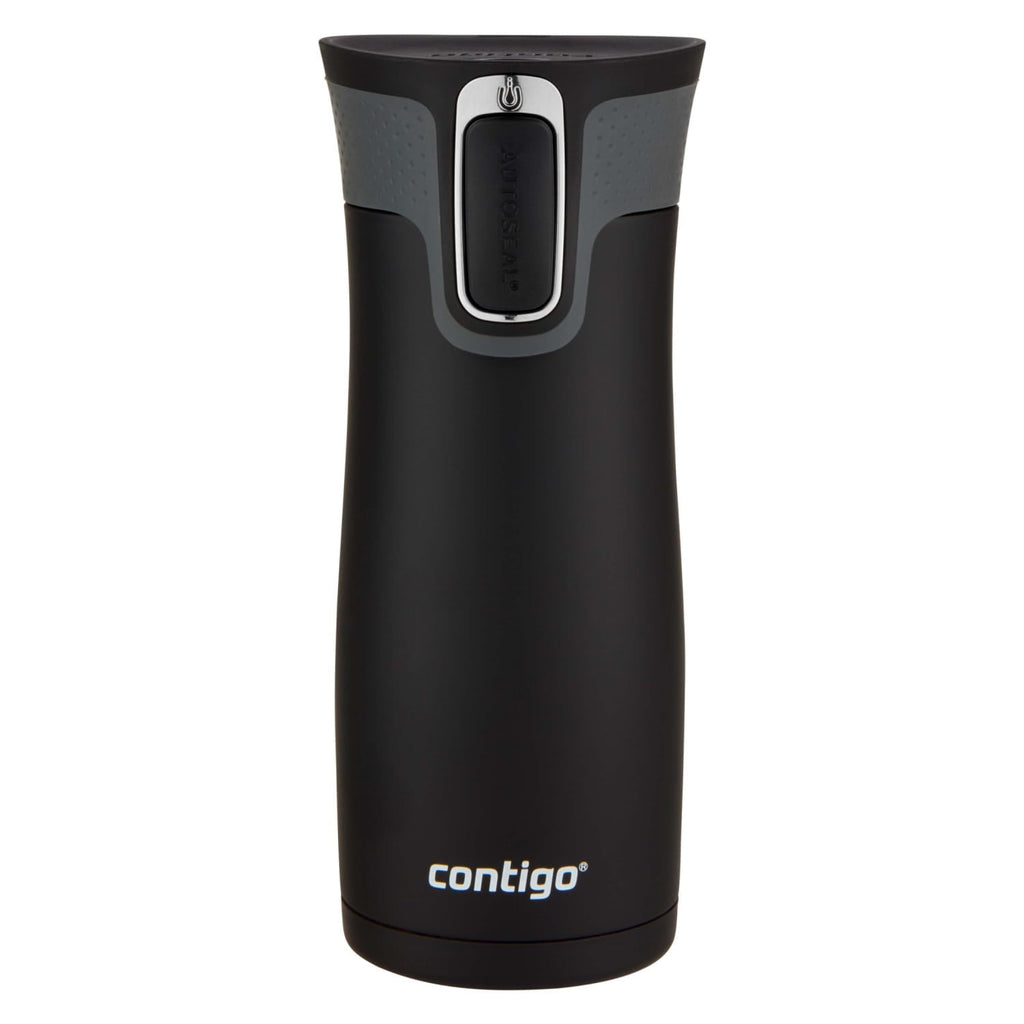 Contigo AUTOSEAL West Loop 2.0 Travel Mug, 16 oz., Stainless Steel with Black Button - Pick 605