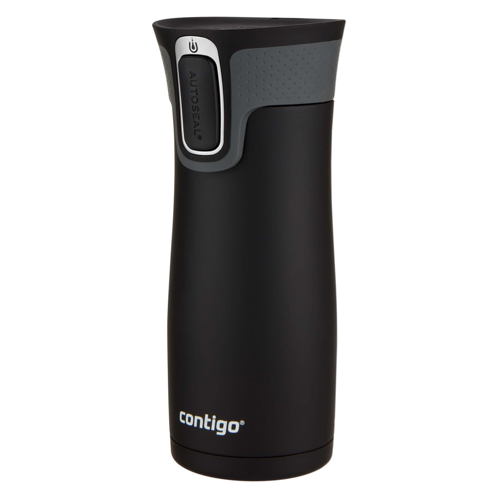 Contigo AUTOSEAL West Loop 2.0 Travel Mug, 16 oz., Stainless Steel with Black Button - Pick 605