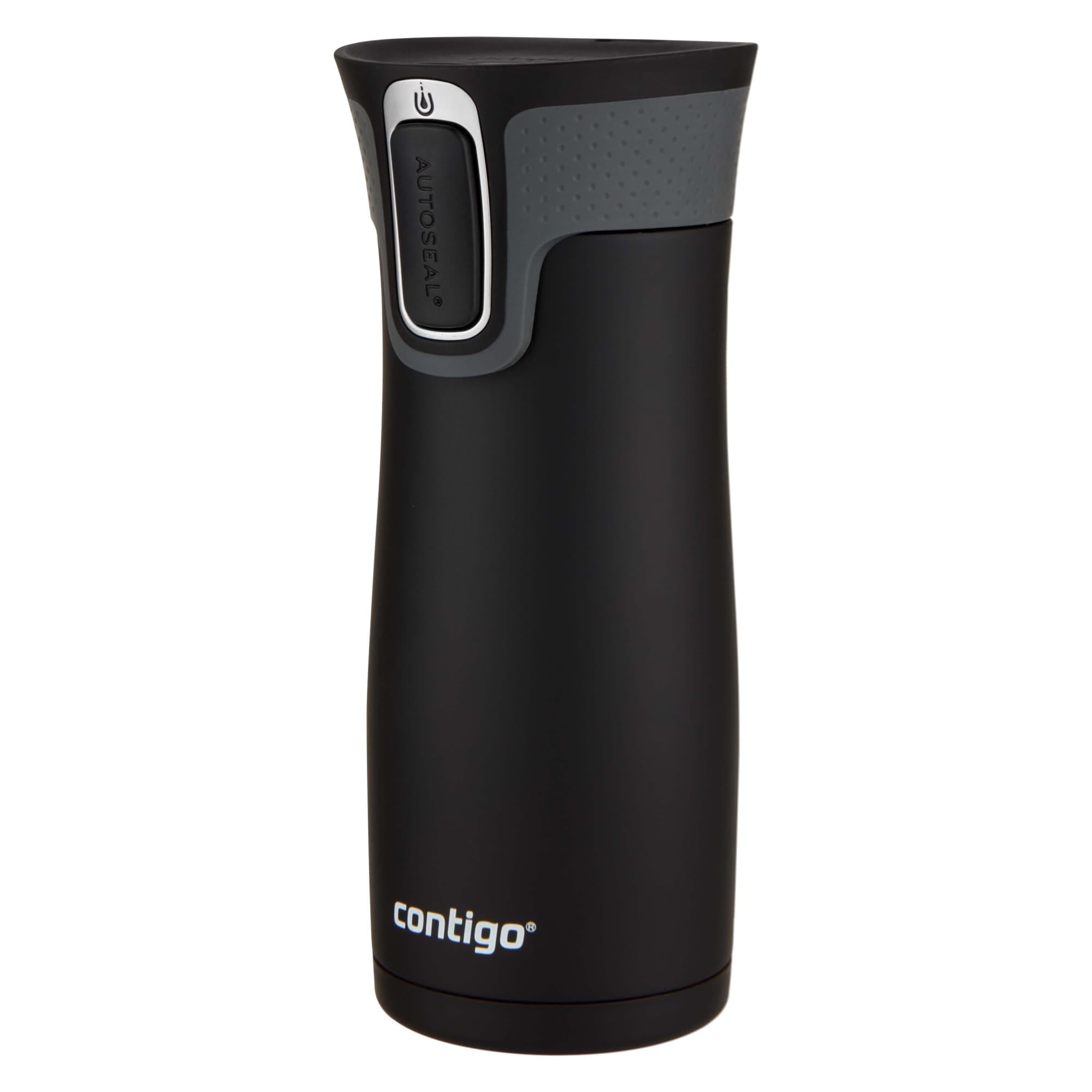 Contigo AUTOSEAL West Loop 2.0 Travel Mug, 16 oz., Stainless Steel with Black Button - Pick 605