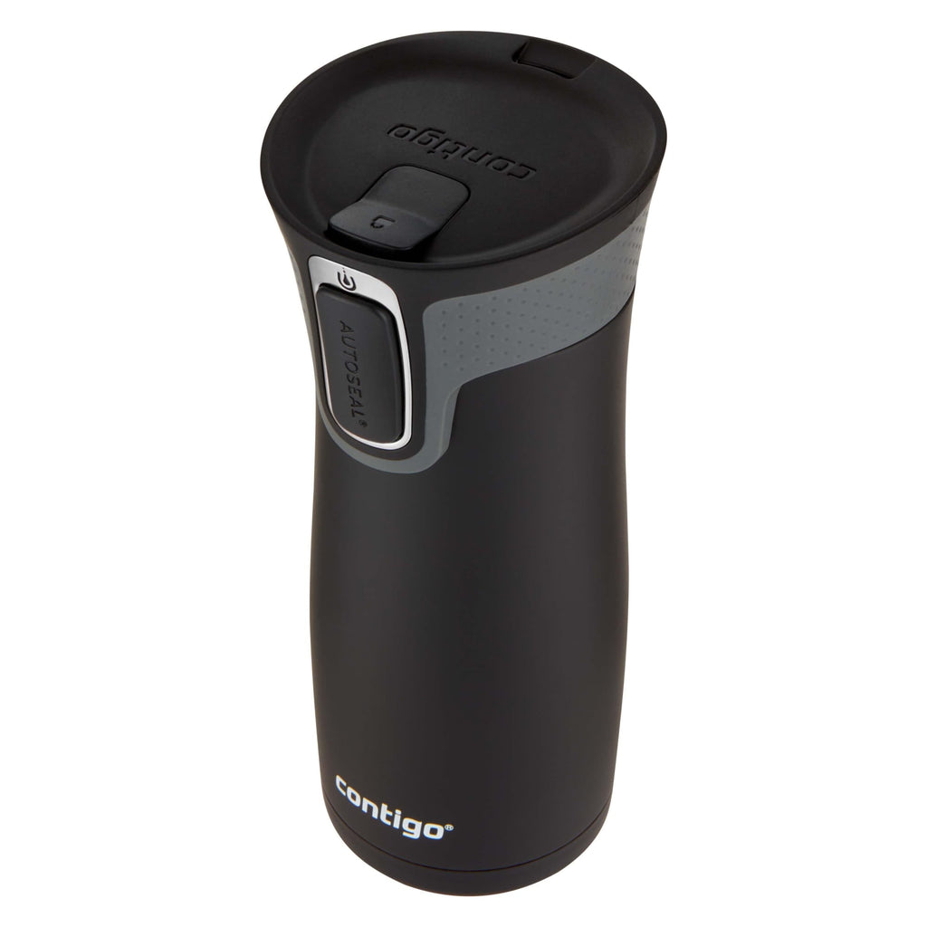 Contigo AUTOSEAL West Loop 2.0 Travel Mug, 16 oz., Stainless Steel with Black Button - Pick 605