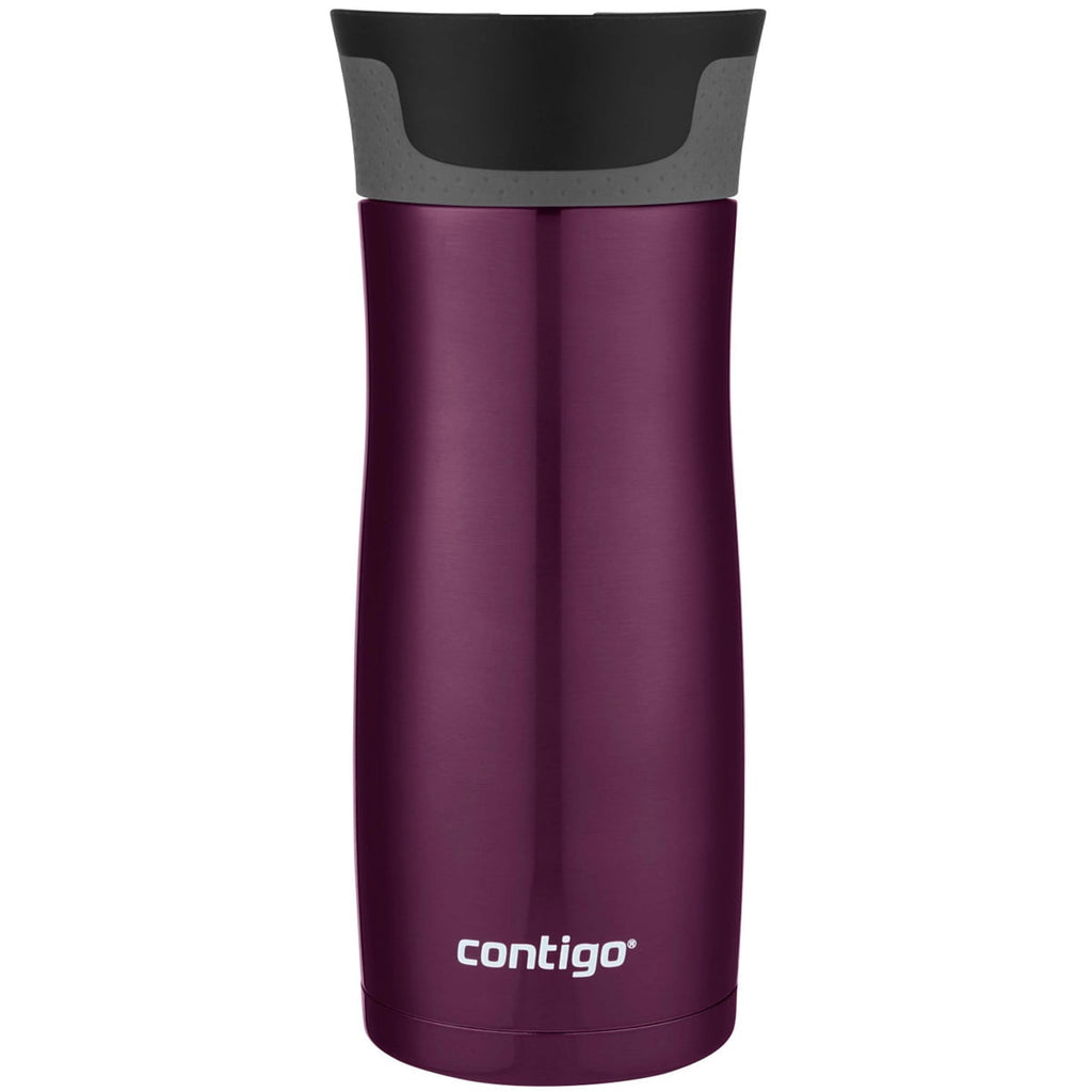 Contigo AUTOSEAL West Loop 2.0 Travel Mug, 16 oz., Stainless Steel with Black Button - Pick 605
