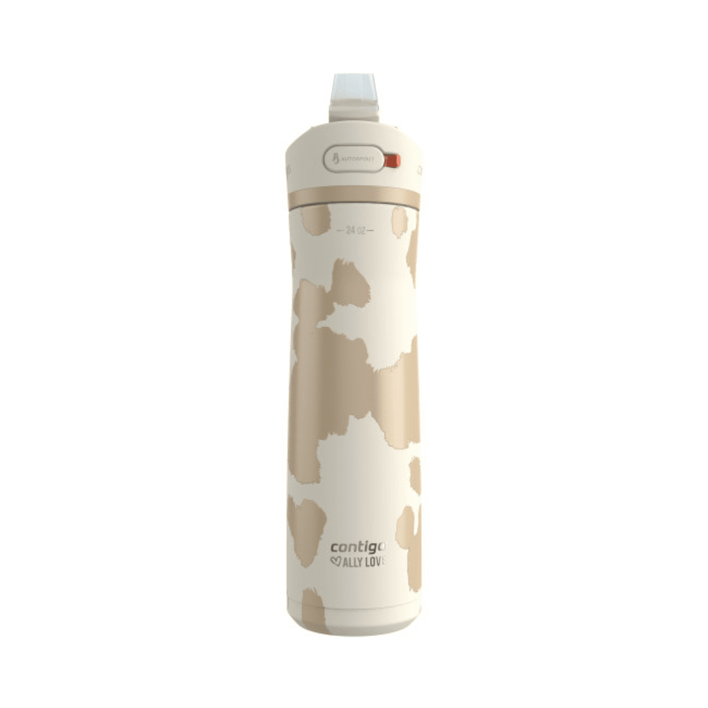 Contigo x Ally Love Ashland Chill 2.0 Stainless Steel Water Bottle with Autospout Lid, 24 oz, Oatmilk - Pick 517