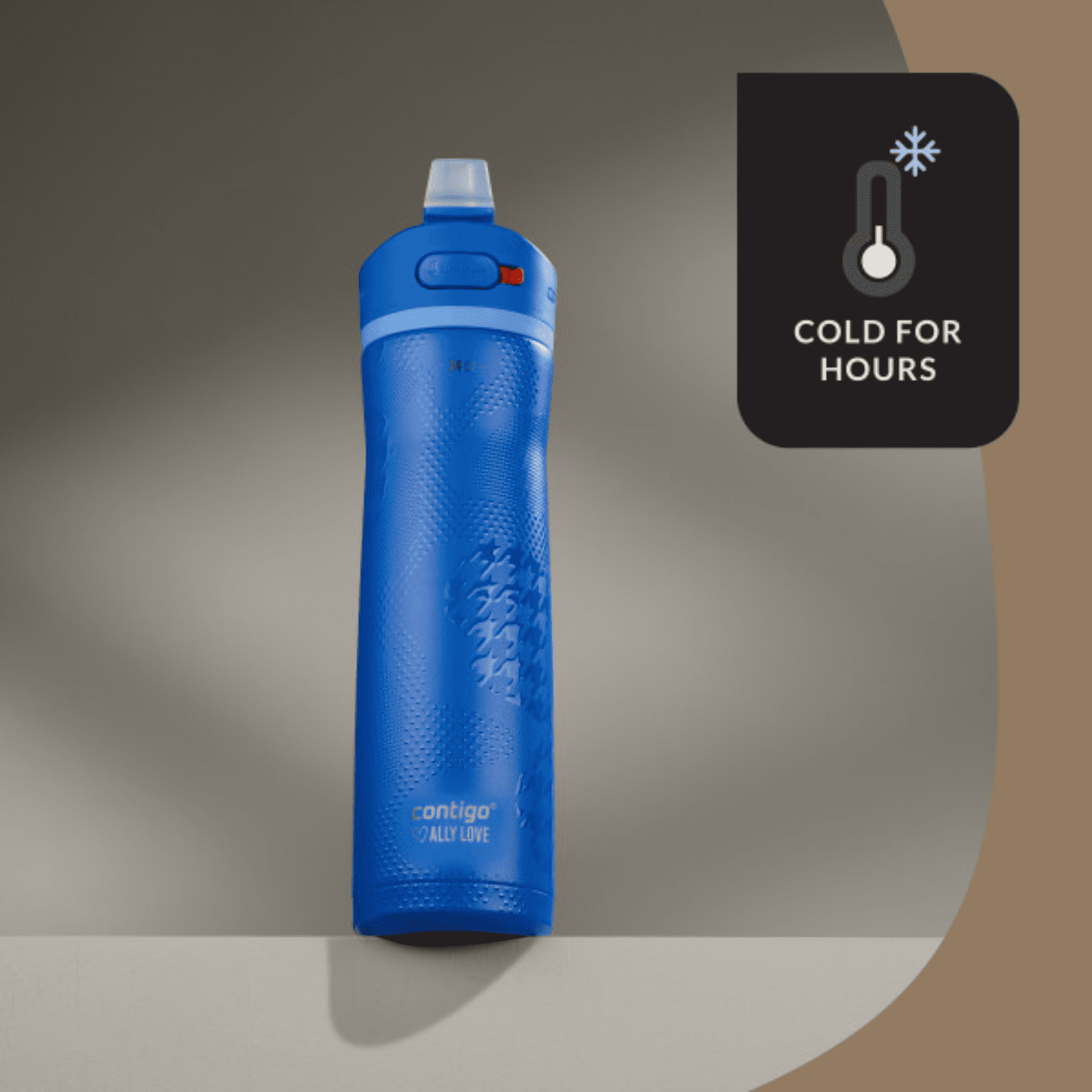 Contigo x Ally Love Ashland Chill 2.0 Stainless Steel Water Bottle with Autospout Lid, 24 oz, Oatmilk - Pick 517