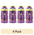 (4 pack) Contigo Kids Water Bottle with Redesigned AUTOSPOUT Straw, 14 oz, Grape Forest Haven - Pick 339