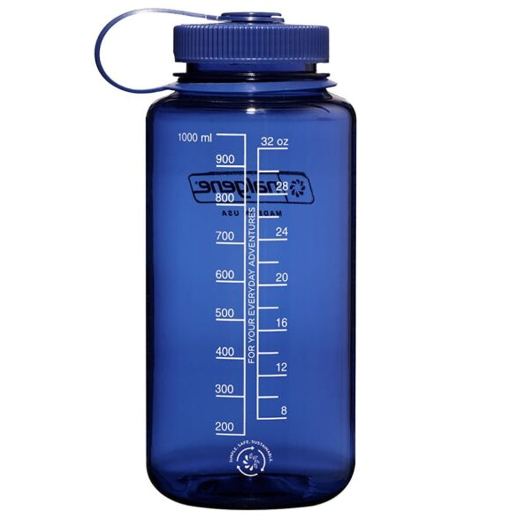 Nalgene Sustain 32 oz. Wide Mouth Water Bottle - Indigo - Pick 401