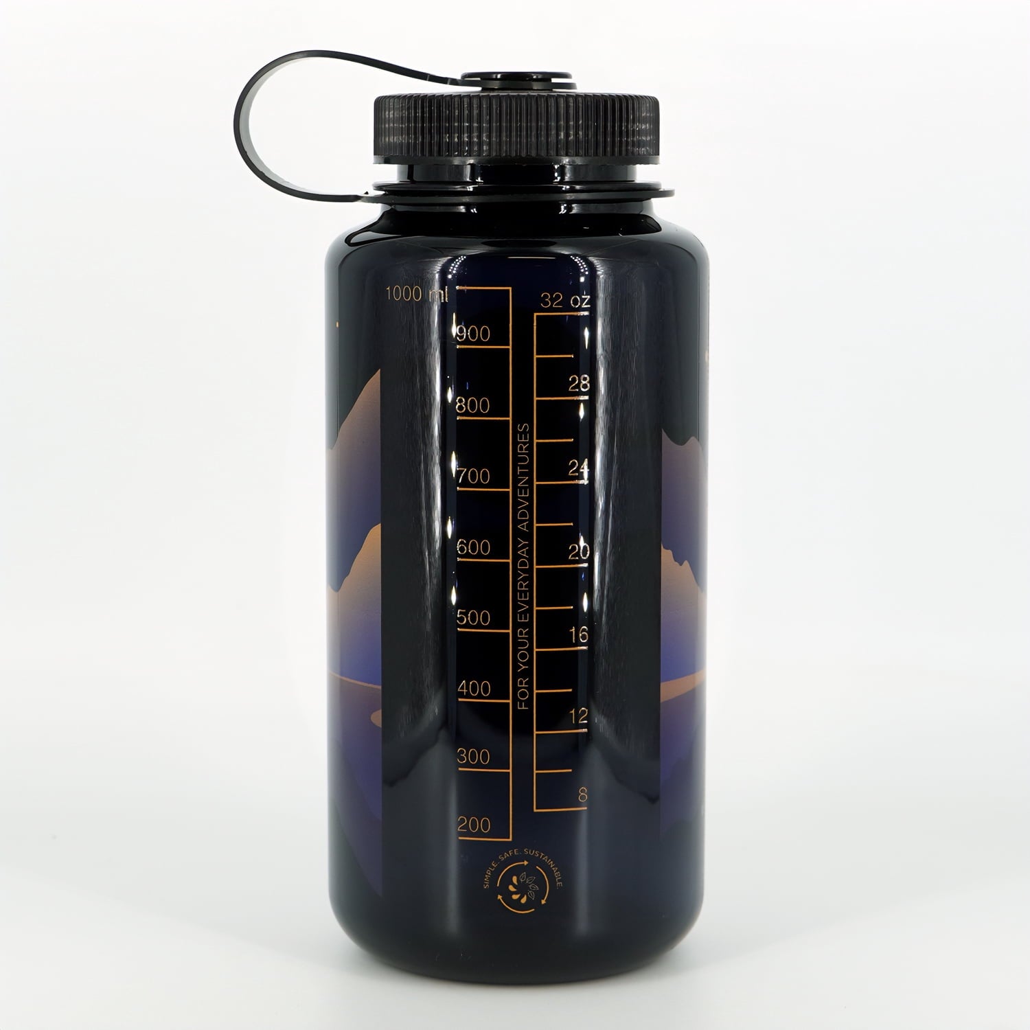 Nalgene Sustain 32 oz. Wide Mouth Water Bottle - Indigo - Pick 401