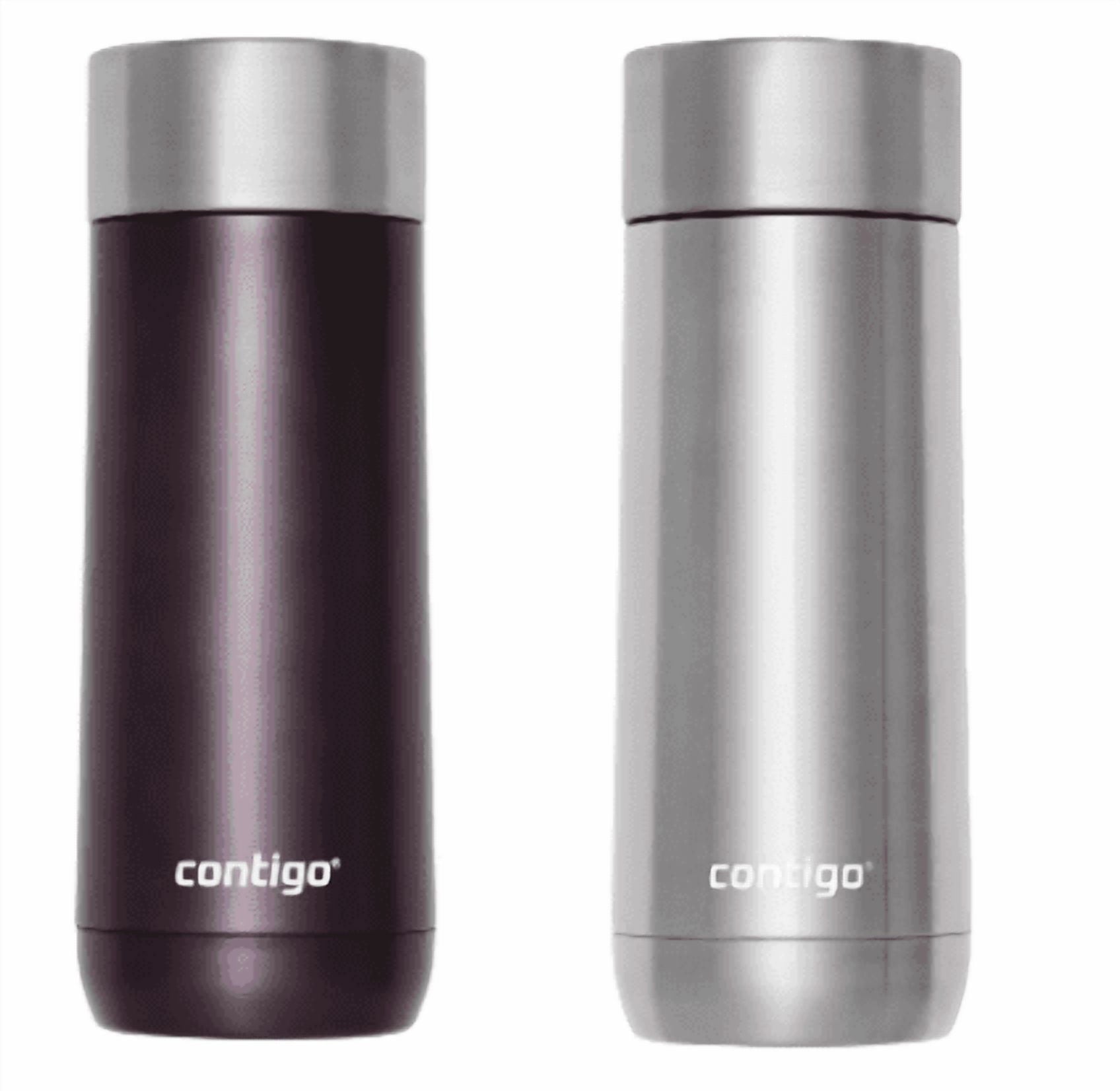 Contigo Luxe 14 oz. Travel Mug, 2 pk. - Dark Plum and Stainless Steel - Pick 418
