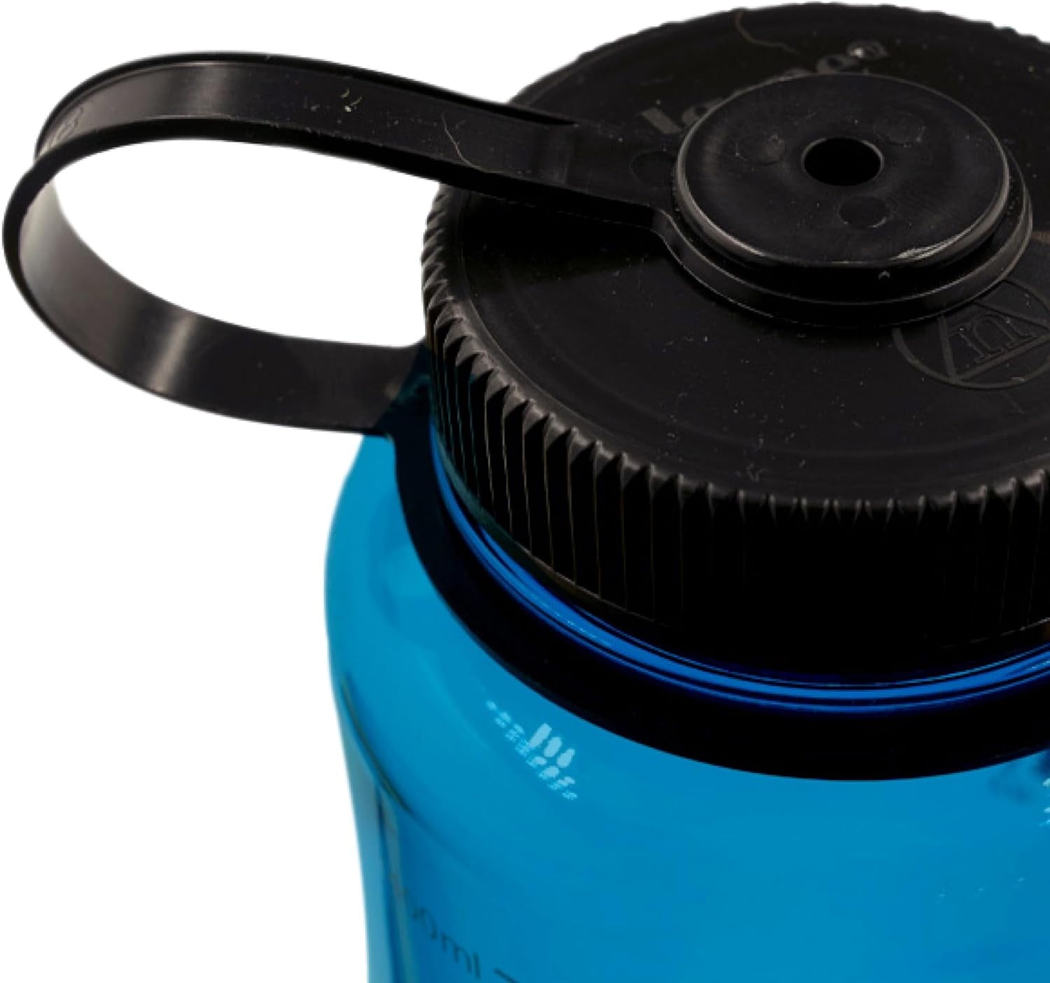Nalgene Sustain Tritan BPA-Free Water Made with Material Derived from 50% Plastic Waste (using ISCC certified mass balance), 48 OZ, Wide Mouth, Cerulean - Pick 283