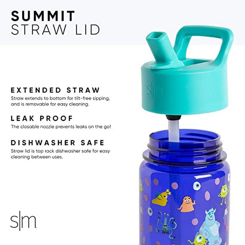 Simple Modern Summit Water Bottle Straw Lid Vacuum Insulated Stainless Steel Bottle | 14 fl oz - Pick 964