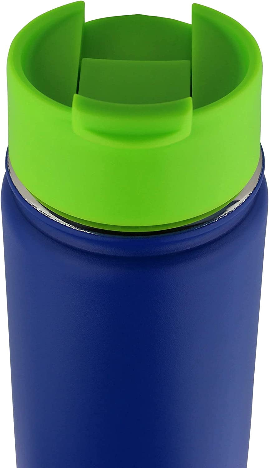NuRich Hydro Wide Mouth Flip and Sip Replacement Coffee Lid or Cap Accessories Compatible with Hydroflask, Nalgene, and Many More Top Water Bottle Brands Sizes 12 16 18 20 32 40 64 Ounce - Pick 463