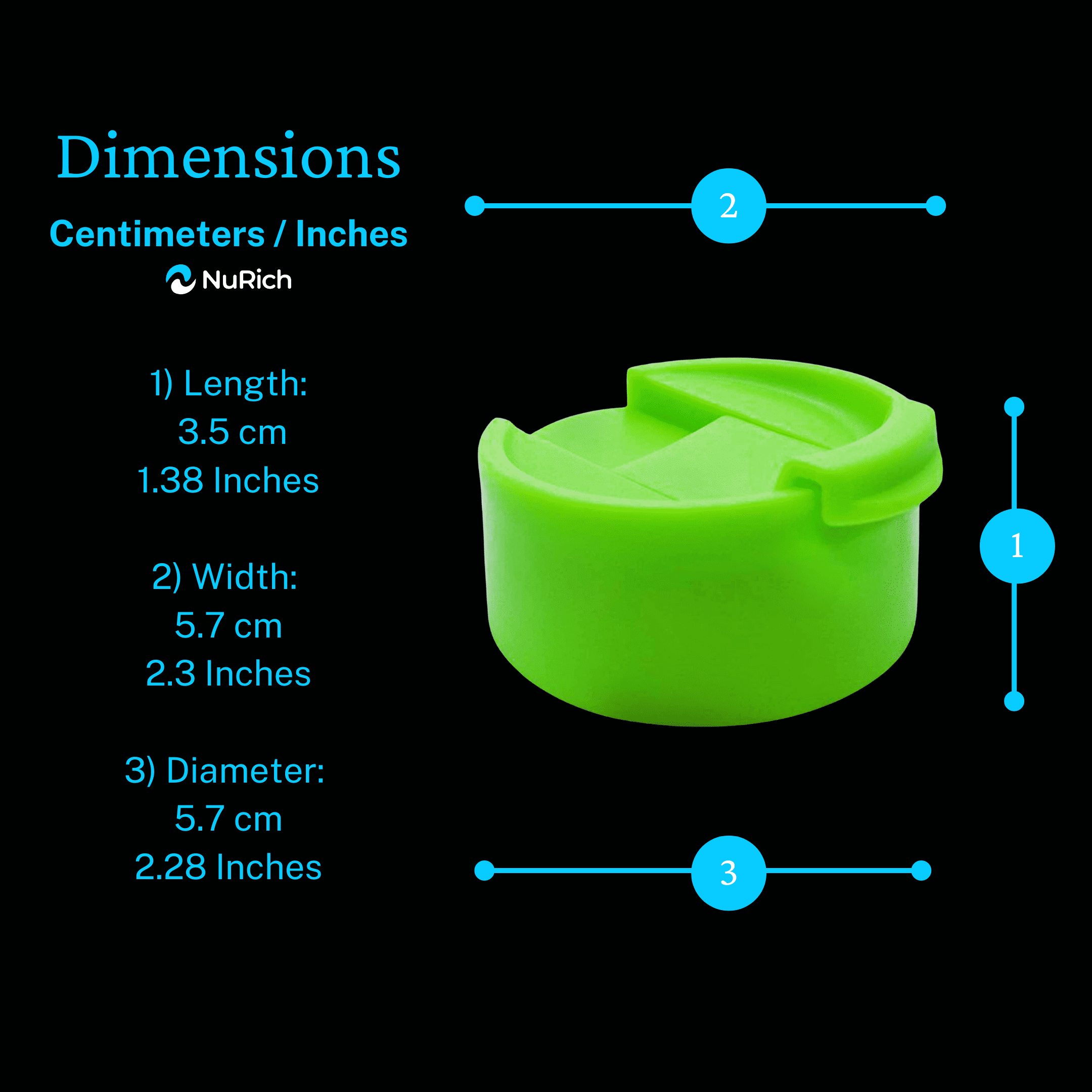 NuRich Hydro Wide Mouth Flip and Sip Replacement Coffee Lid or Cap Accessories Compatible with Hydroflask, Nalgene, and Many More Top Water Bottle Brands Sizes 12 16 18 20 32 40 64 Ounce - Pick 463