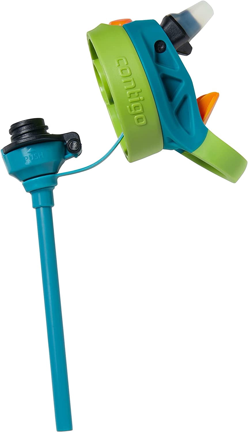Contigo Kid's 20 oz. AutoSpout Straw Water Bottle - Juniper/Limelight - Pick 385