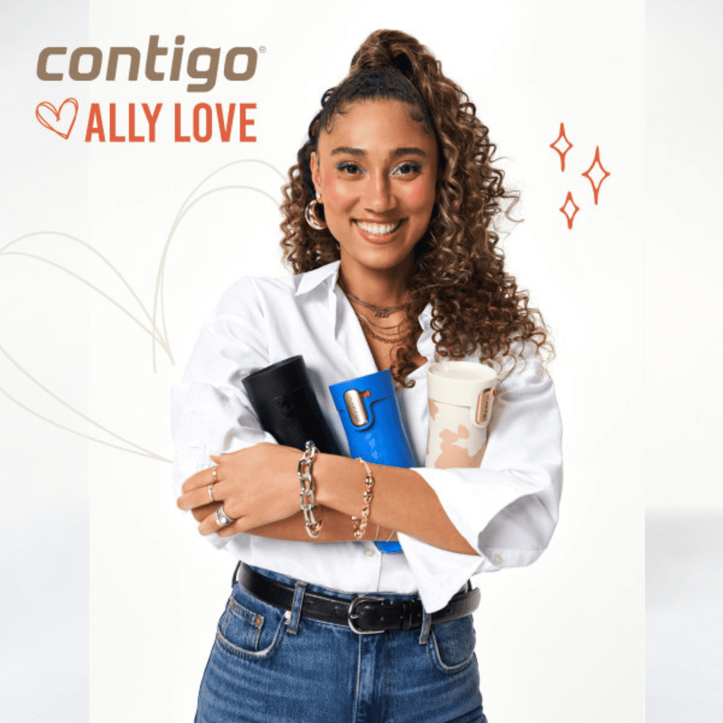 Contigo x Ally Love Autoseal West Loop Vacuum-Insulated Stainless Steel Travel Mug with Easy-Clean Lid, 16 oz, Stellar Jay - Pick 741