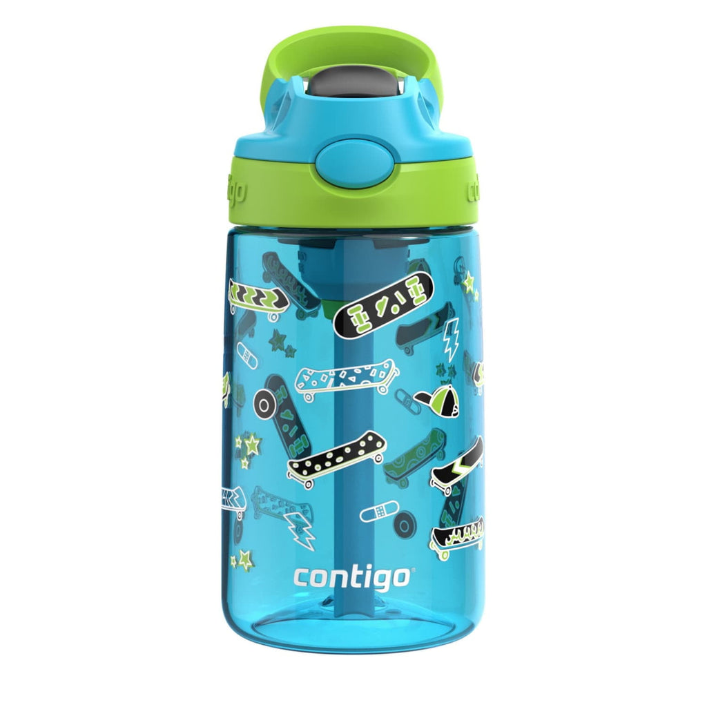Contigo Aubrey Leak-Proof Spill-Proof Water Bottle, Blue, 14 oz. - Pick 142