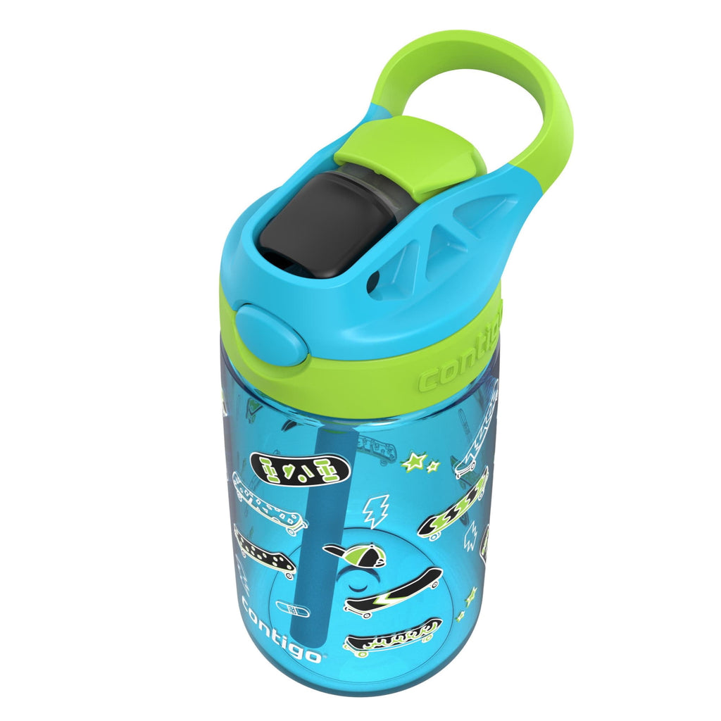 Contigo Aubrey Leak-Proof Spill-Proof Water Bottle, Blue, 14 oz. - Pick 142