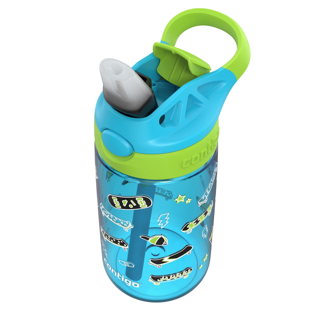 Contigo Aubrey Leak-Proof Spill-Proof Water Bottle, Blue, 14 oz. - Pick 142