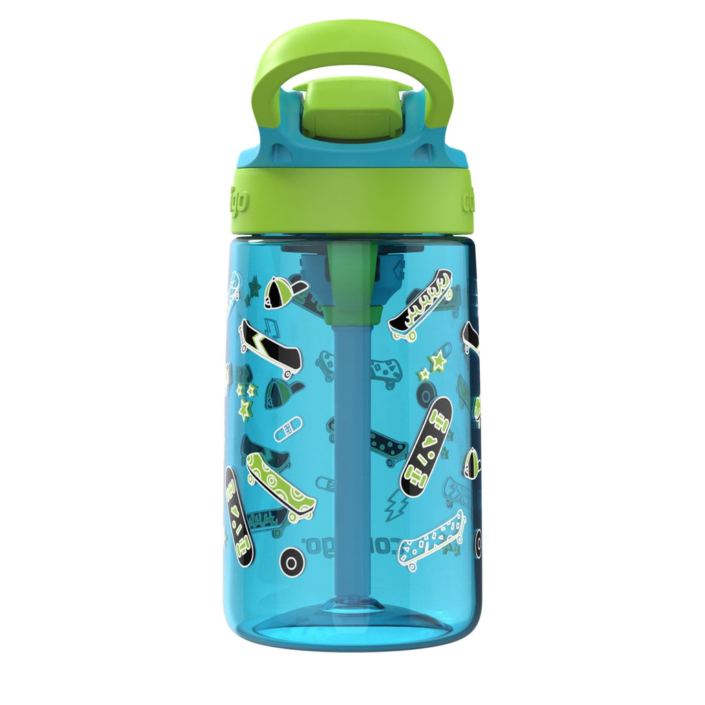 Contigo Aubrey Leak-Proof Spill-Proof Water Bottle, Blue, 14 oz. - Pick 142