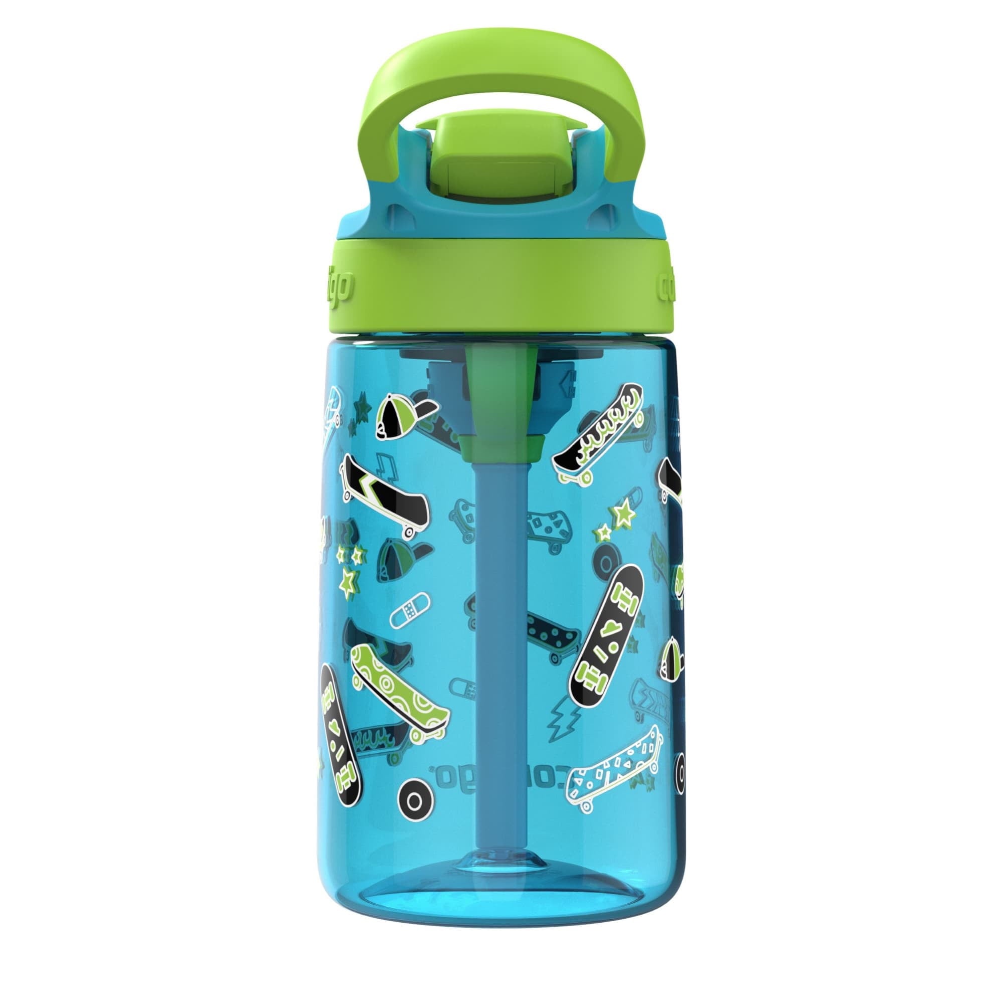 Contigo Aubrey Leak-Proof Spill-Proof Water Bottle, Blue, 14 oz. - Pick 142