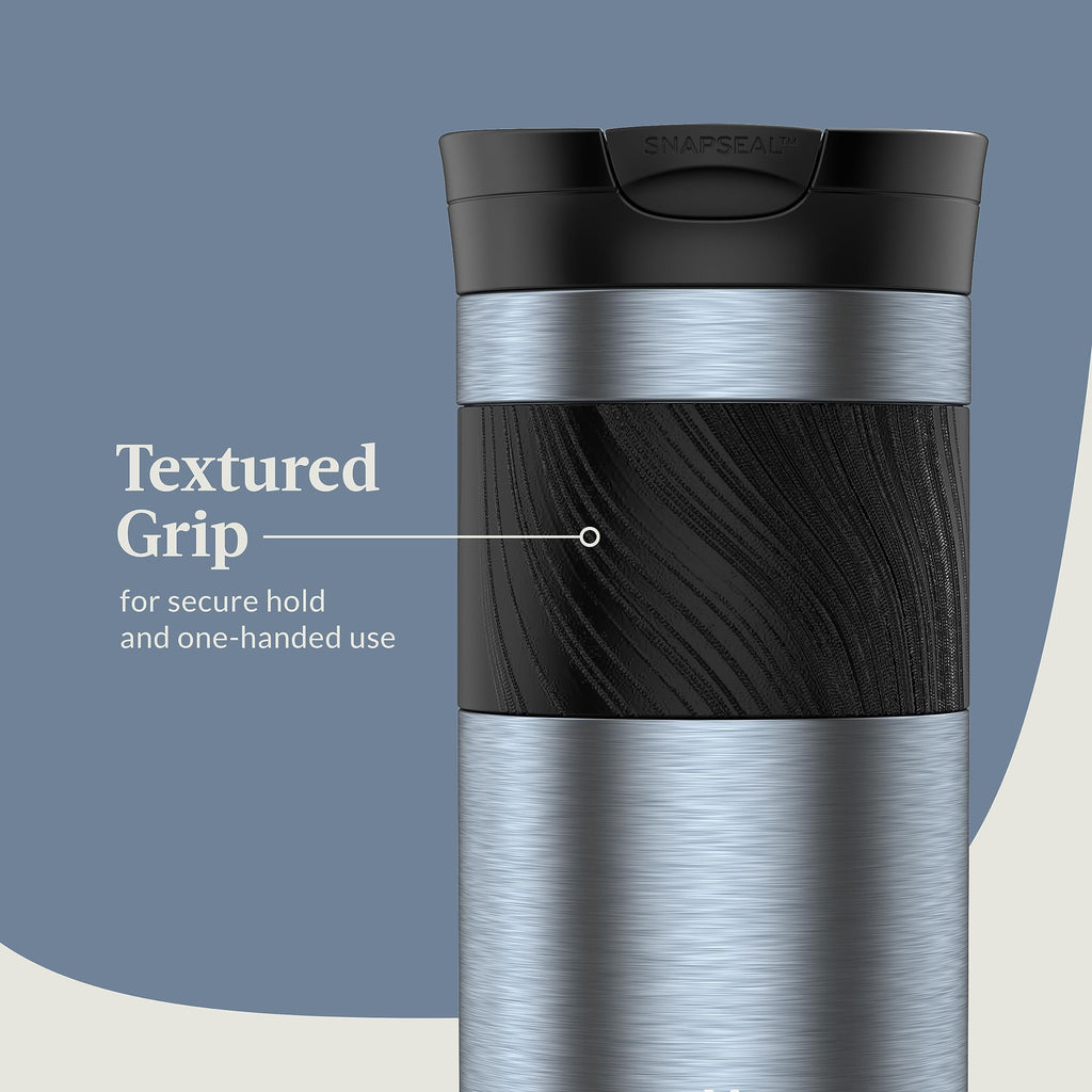 Contigo Byron 2.0 Stainless Steel Travel Mug with SNAPSEAL Lid and Grip, 16oz. - Pick 935