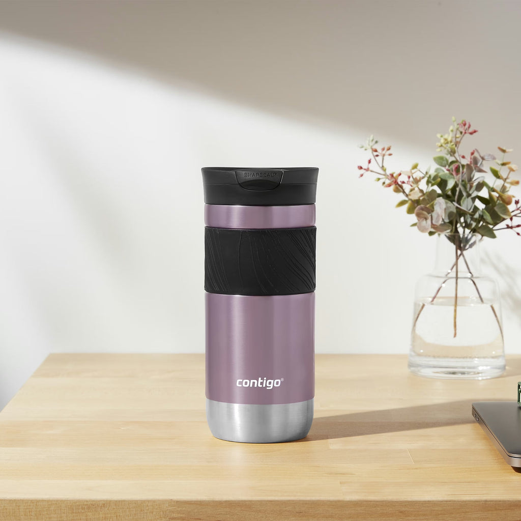 Contigo Byron 2.0 Stainless Steel Travel Mug with SNAPSEAL Lid and Grip, 16oz. - Pick 935