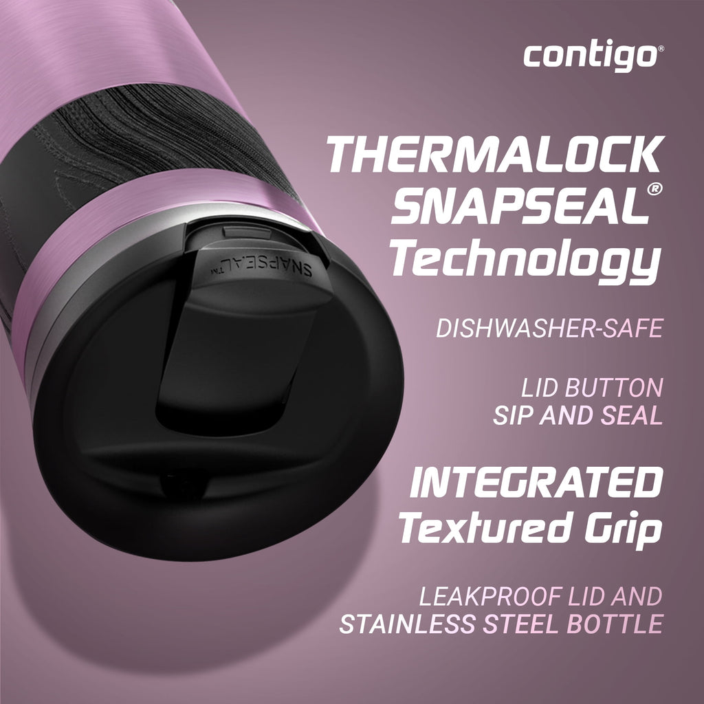 Contigo Byron 2.0 Stainless Steel Travel Mug with SNAPSEAL Lid and Grip, 16oz. - Pick 935