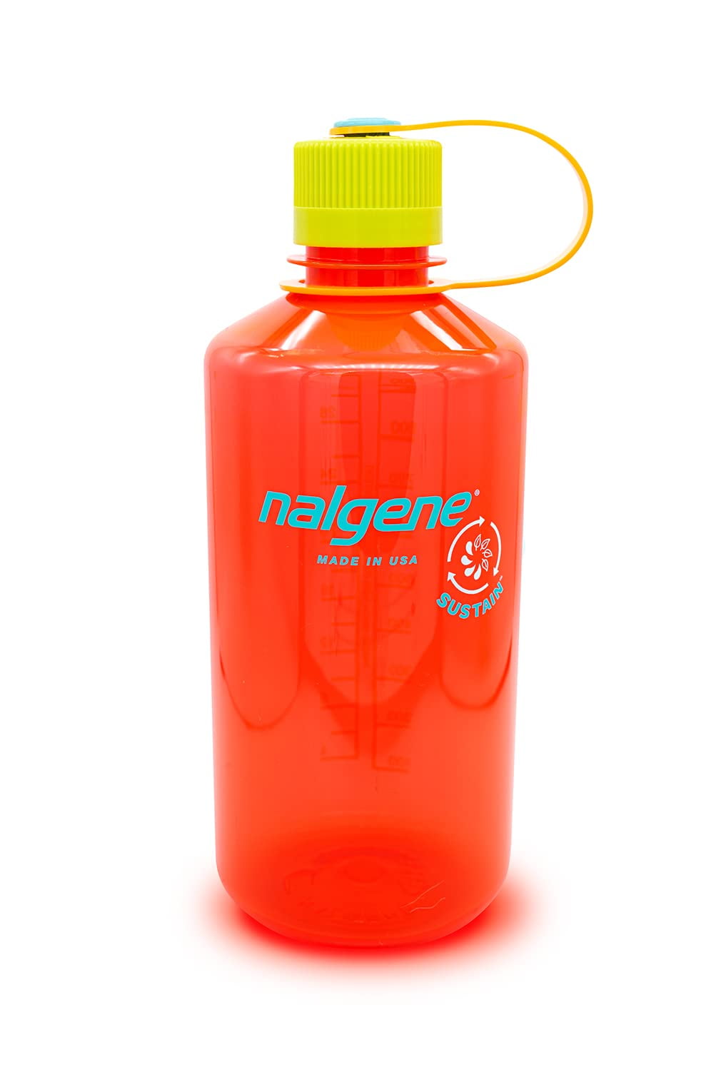 Nalgene Sustain 32 oz Narrow Mouth Plastic Water Bottle - Pick 548