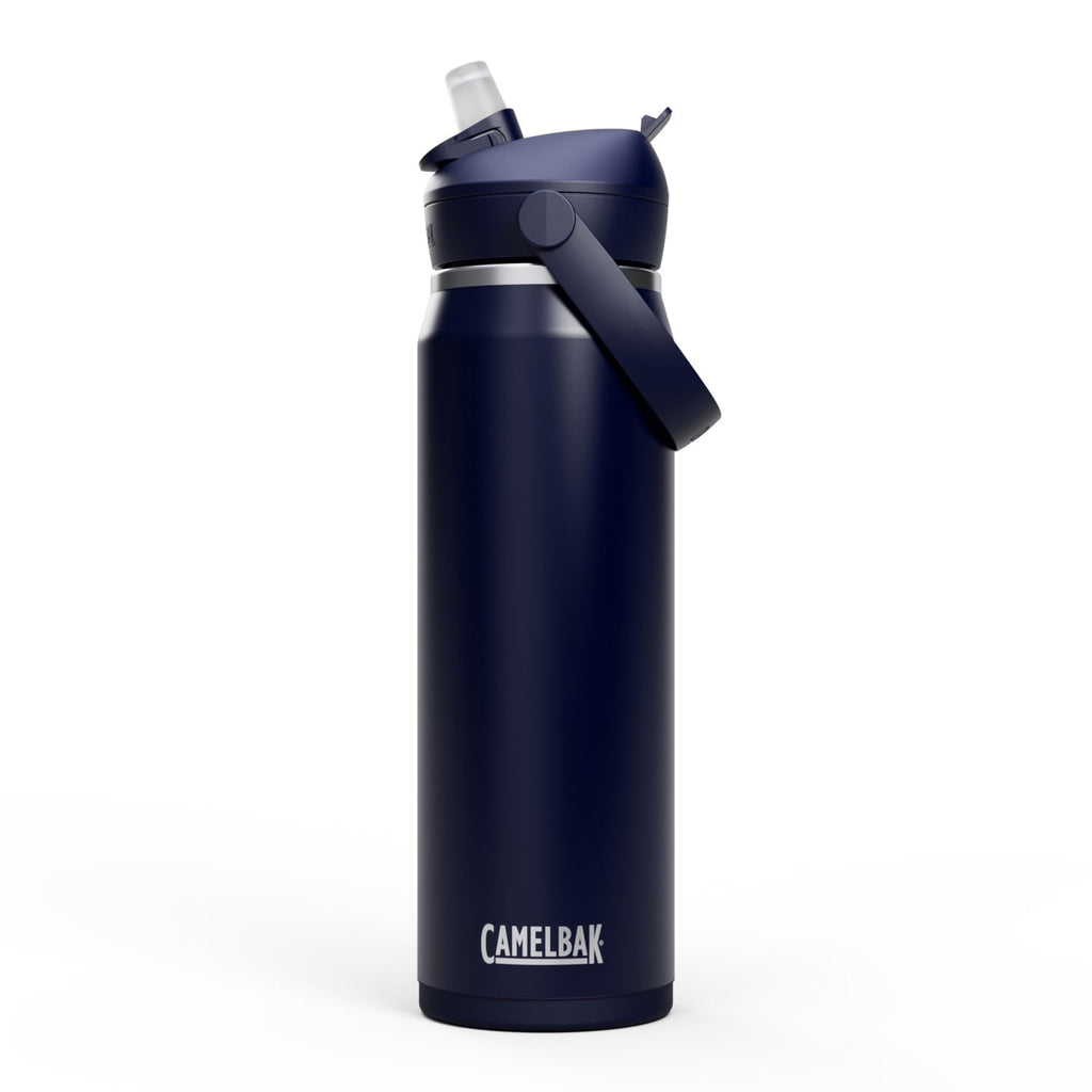CamelBak Thrive™ Flip Straw Insulated Stainless Steel Water Bottle, 25 oz, Navy - Pick 749