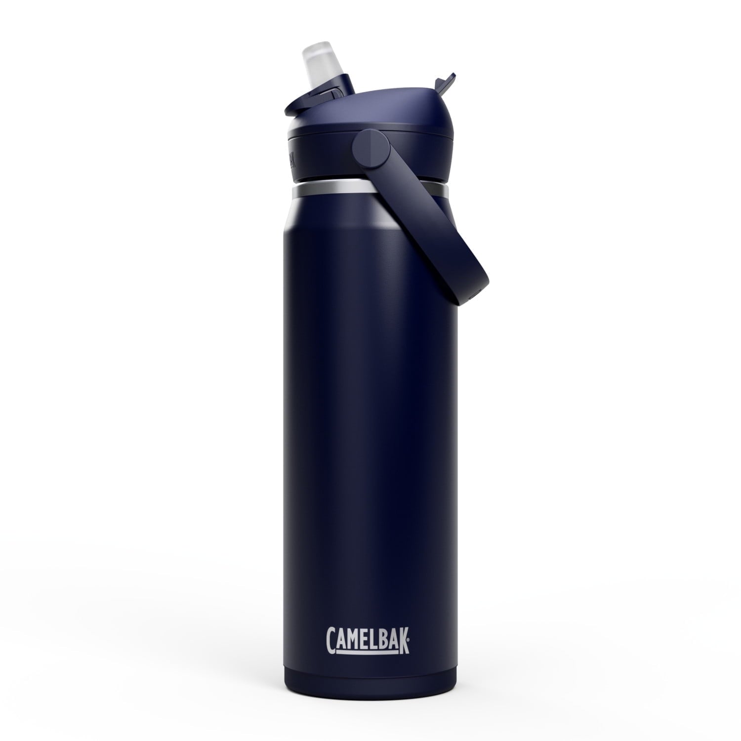 CamelBak Thrive™ Flip Straw Insulated Stainless Steel Water Bottle, 25 oz, Navy - Pick 749