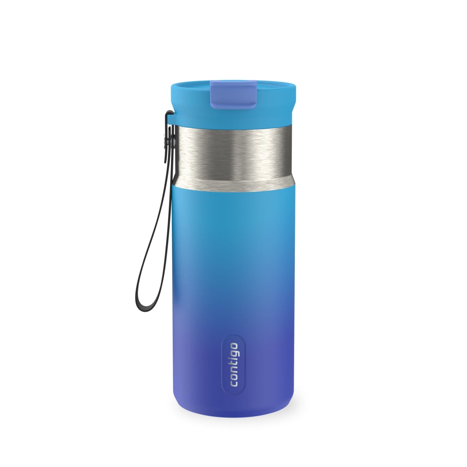 Contigo DualSip 16 oz Compact Leakproof Insulated Water Bottle with 2-Way Lid - Pick 930