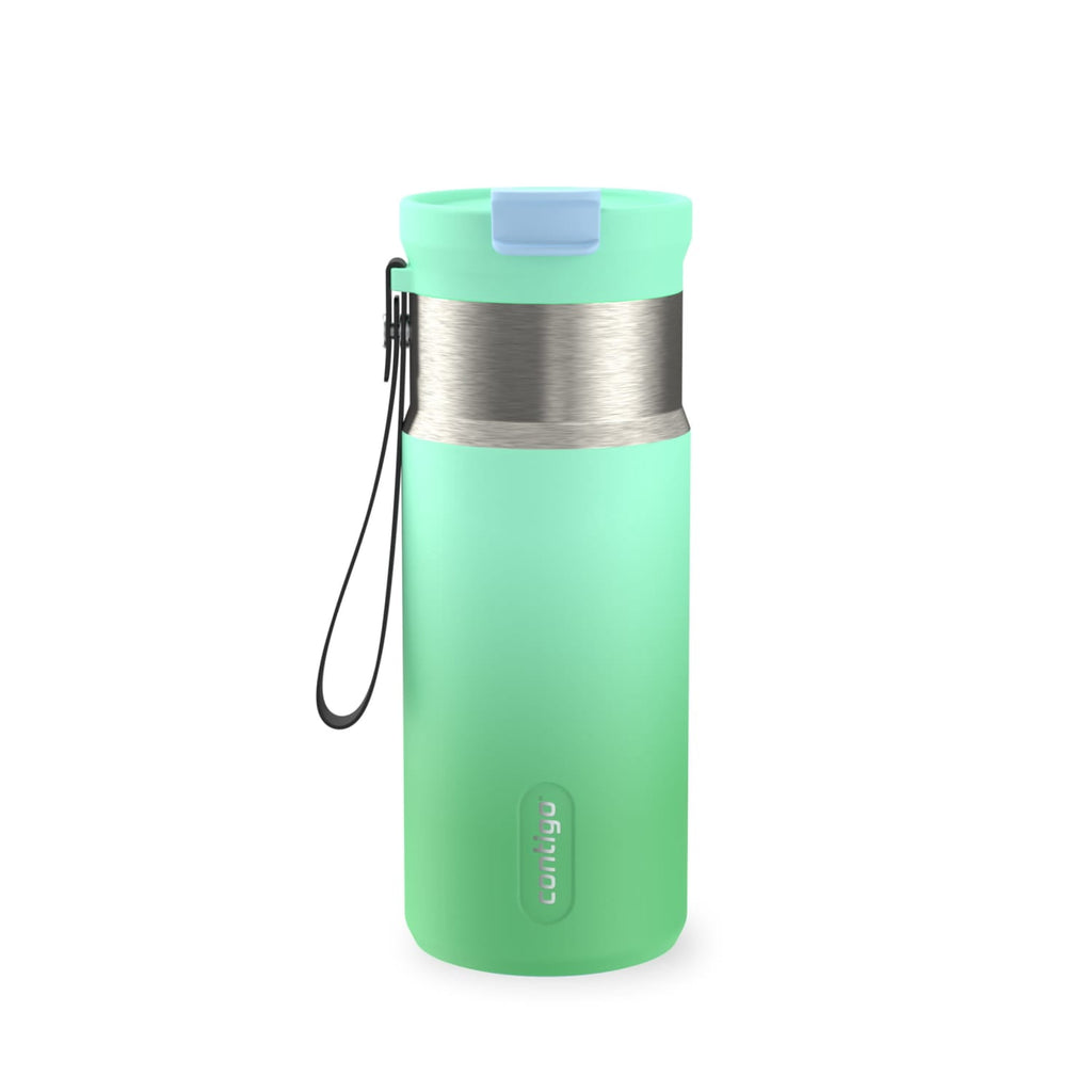 Contigo DualSip 16 oz Compact Leakproof Insulated Water Bottle with 2-Way Lid - Pick 930