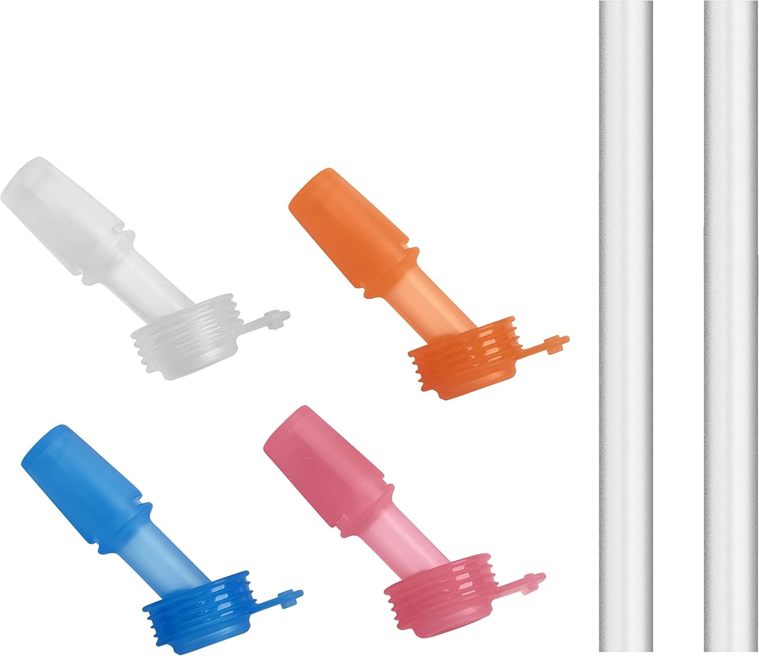 CamelBak eddy+ Kids 4-pack, Bite Valve &amp; Straws, Multi Color - Pick 882
