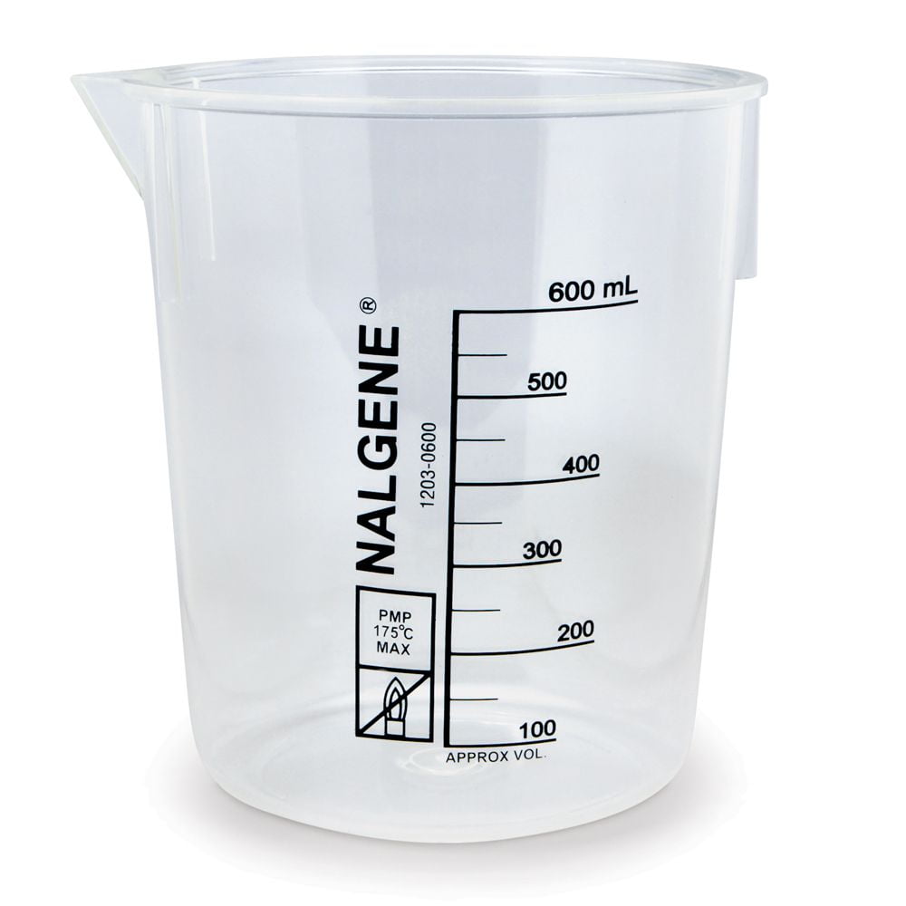 Nalgene Griffin Beaker, Low Form, Polymethylpentene, 600 Ml - Pick 771