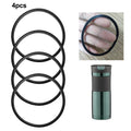 PULMCheerge 4 Pack Gaskets Compatible with Contigo Snapseal Byron Travel Mug 16oz &amp; 20oz, Replacement Rubber Seal for Contigo Snapseal Lid, Replacement Silicone Part for Contigo Coffee Travel Tumbler - Pick 935