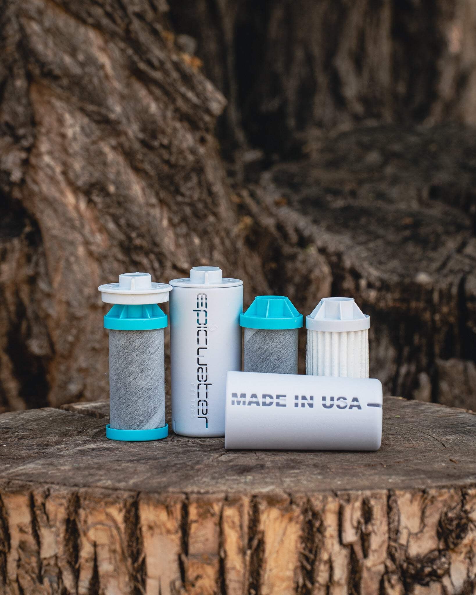 Epic Water Filters Nalgene OG Sustain Tritan USA Made Water Bottle and 75 Gallon Filter - Removes 99.99% of Water Impurities, 32oz, Leggitt Art - Pick 553