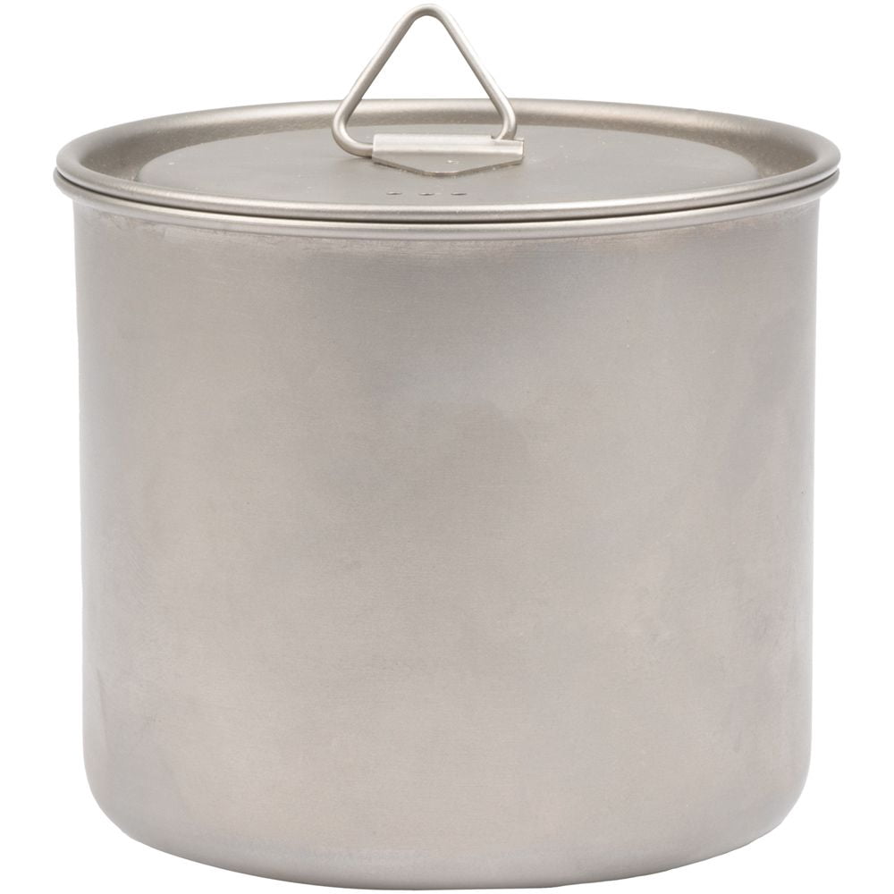 Olicamp Titanium Space Saver Mug with Lid, Nests Nalgene Bottle Inside, Lightweight and Compact, Perfect for Camping and Backpacking, 550mL - Pick 373