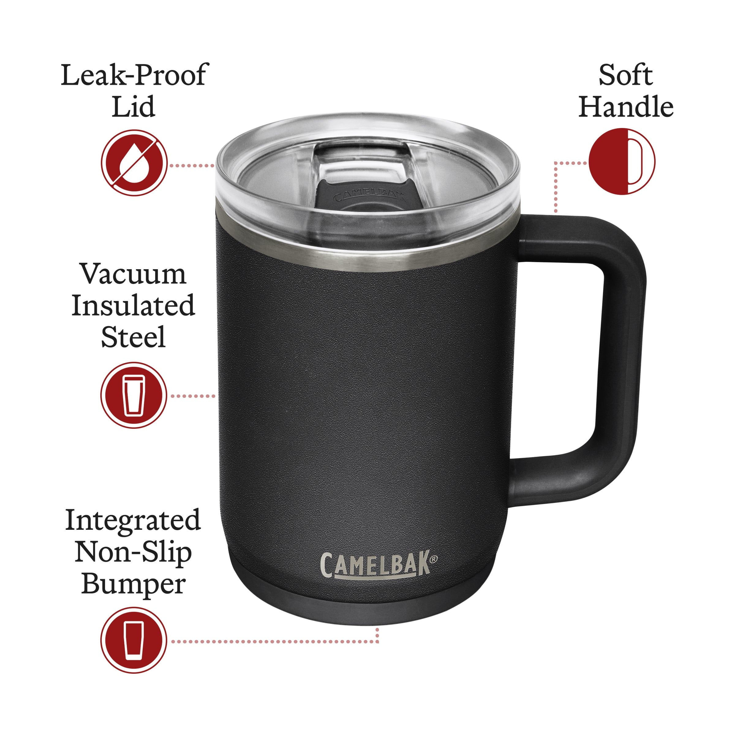 CamelBak Thrive™ Insulated Stainless Steel Mug 16oz, Black - Pick 634