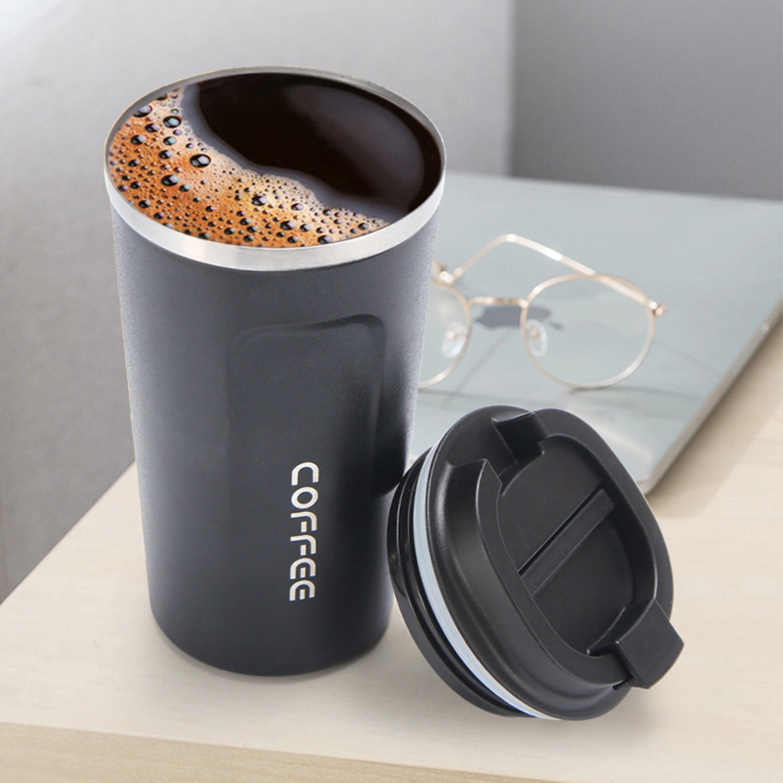 Clearance Items!Ymkly Office Supplies,Vacuum Cup,Travel Mug Insulated Coffee Cup With Leakproof Lid Vacuum Insulation Stainless Steel For Hot And Cold Water Coffee And T,Contigo Coffee Travel Mug - Pick 710
