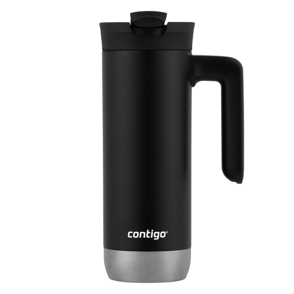 Contigo Huron 2.0 Stainless Steel Travel Mug with SNAPSEAL Lid and Handle in Black, 20 fl oz. - Pick 580
