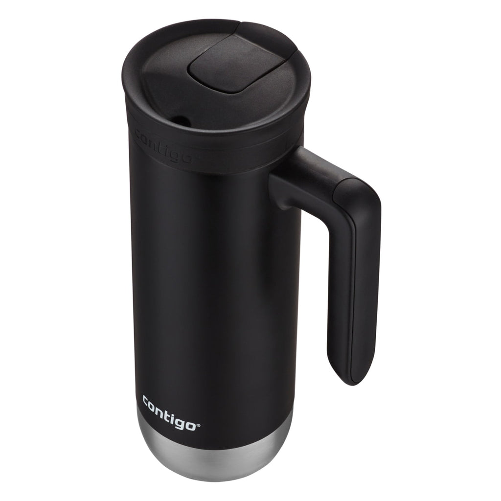 Contigo Huron 2.0 Stainless Steel Travel Mug with SNAPSEAL Lid and Handle in Black, 20 fl oz. - Pick 580