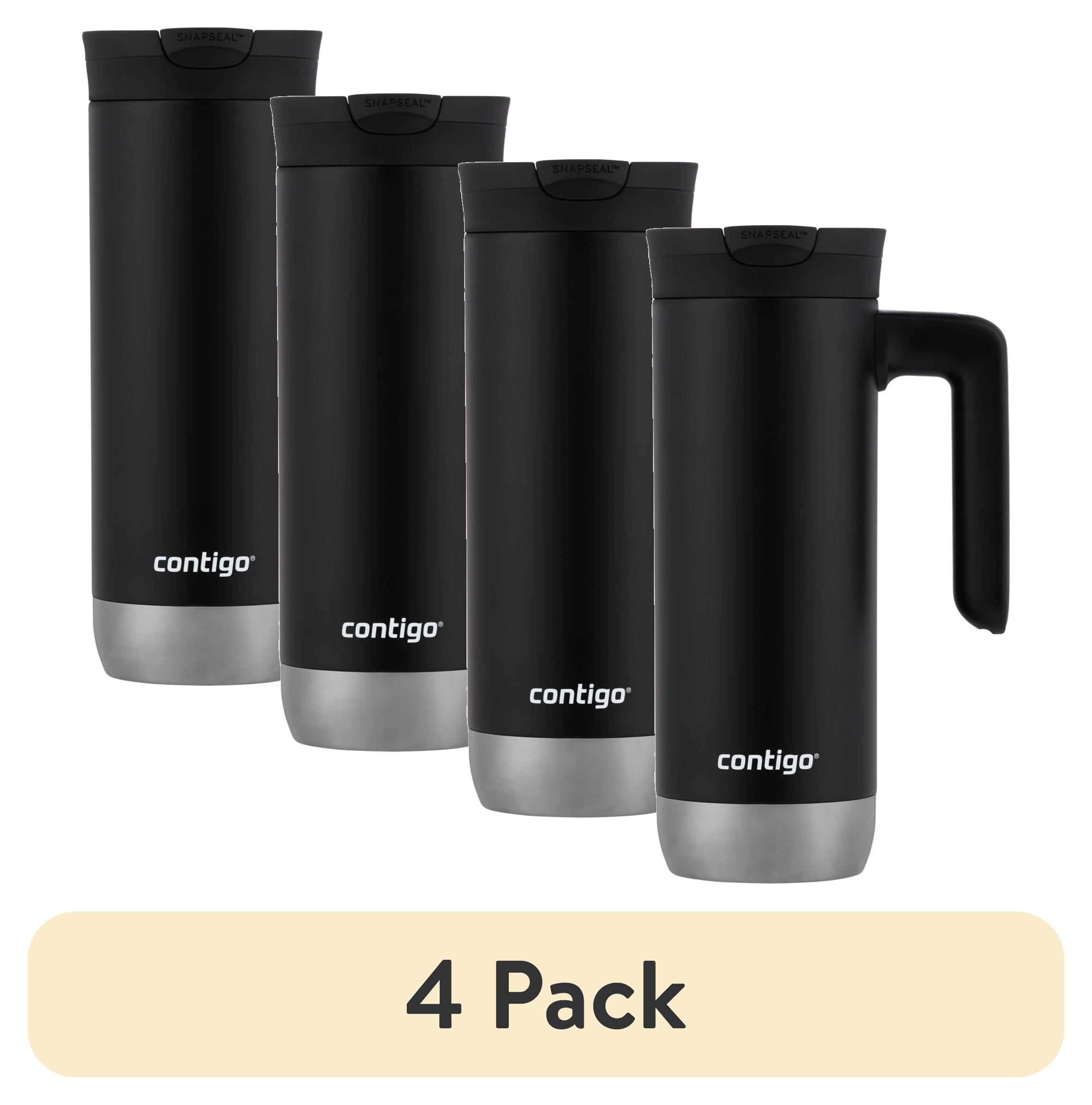 Contigo Huron 2.0 Stainless Steel Travel Mug with SNAPSEAL Lid and Handle in Black, 20 fl oz. - Pick 580