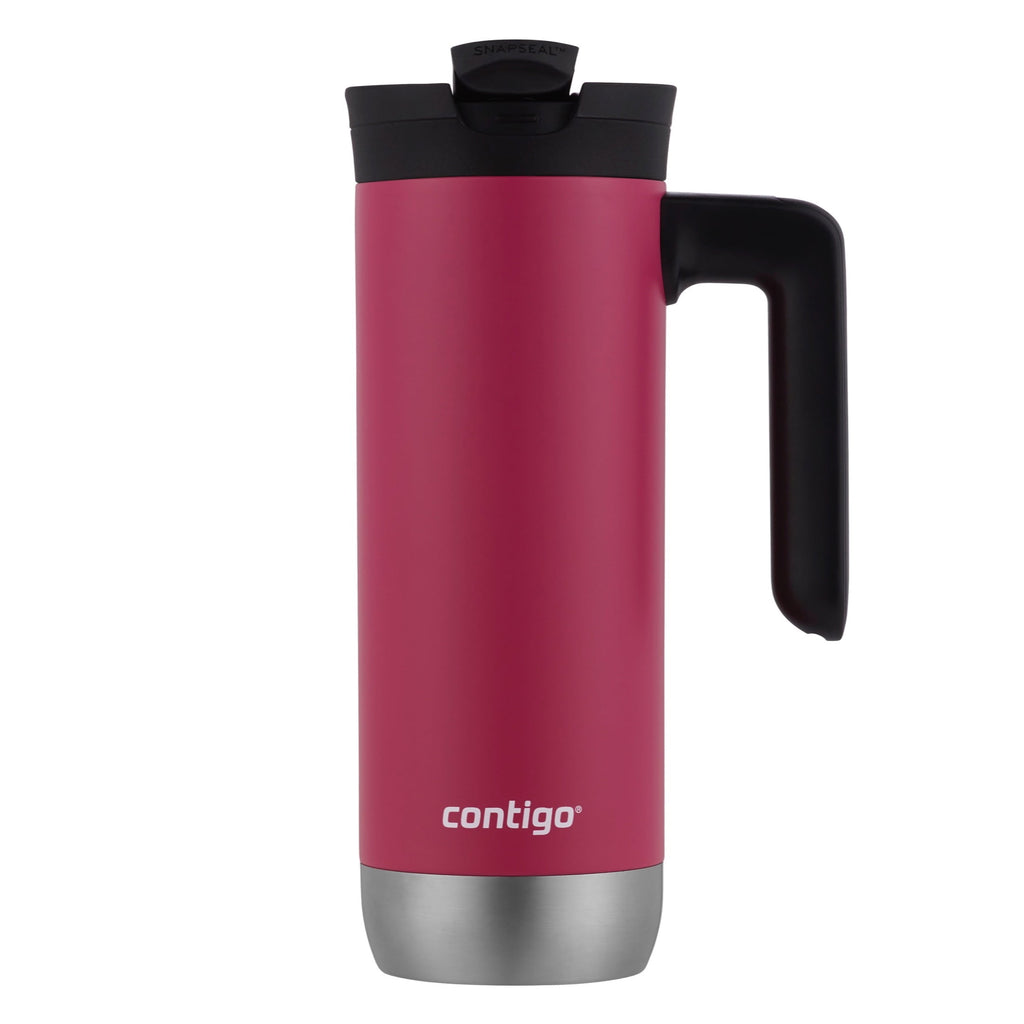 Contigo Huron 2.0 Stainless Steel Travel Mug with SNAPSEAL Lid and Handle in Black, 20 fl oz. - Pick 580