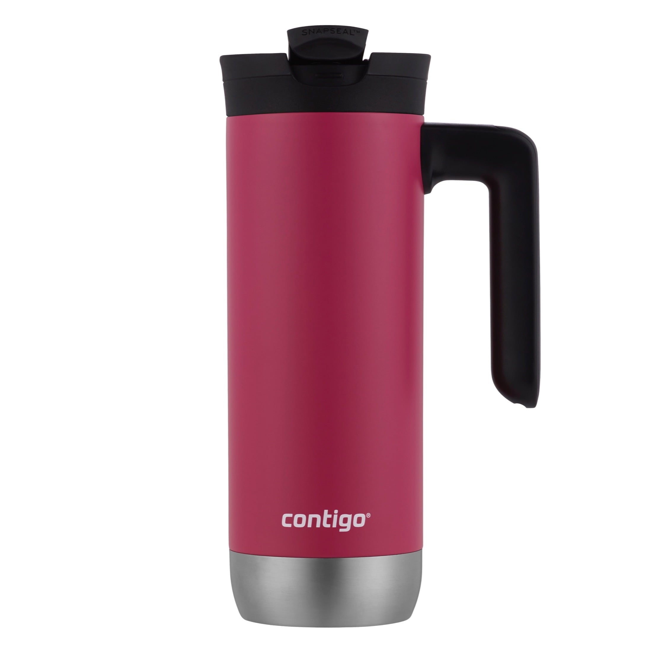 Contigo Huron 2.0 Stainless Steel Travel Mug with SNAPSEAL Lid and Handle in Black, 20 fl oz. - Pick 580