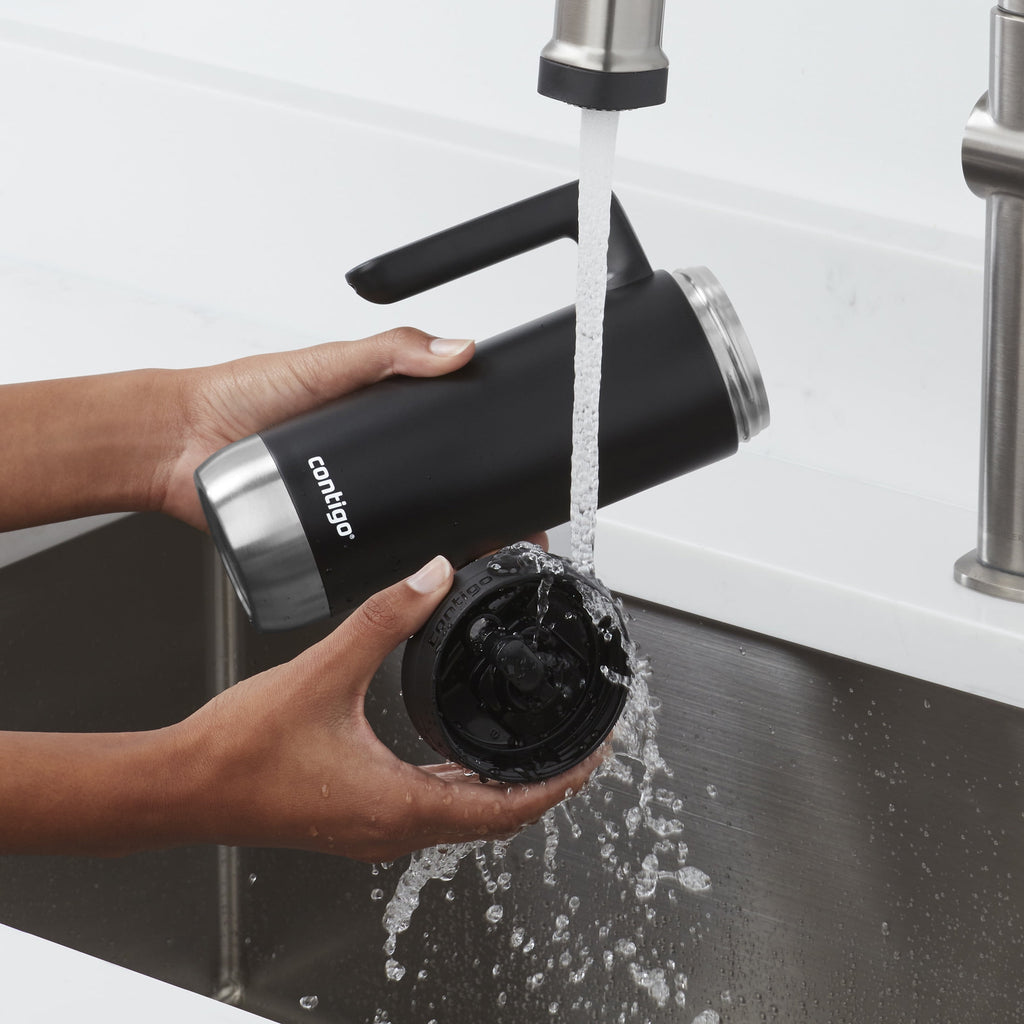 Contigo Huron 2.0 Stainless Steel Travel Mug with SNAPSEAL Lid and Handle in Black, 20 fl oz. - Pick 580