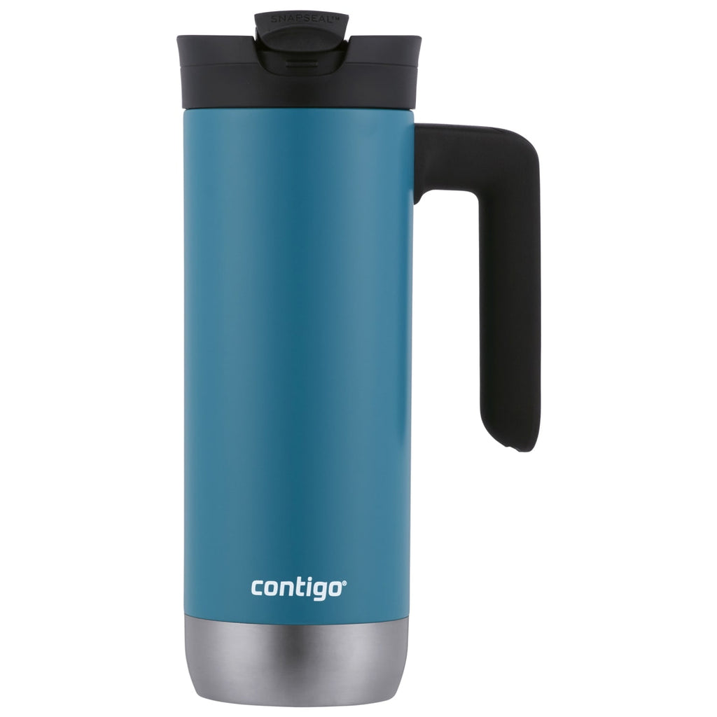 Contigo Huron 2.0 Stainless Steel Travel Mug with SNAPSEAL Lid and Handle in Black, 20 fl oz. - Pick 580