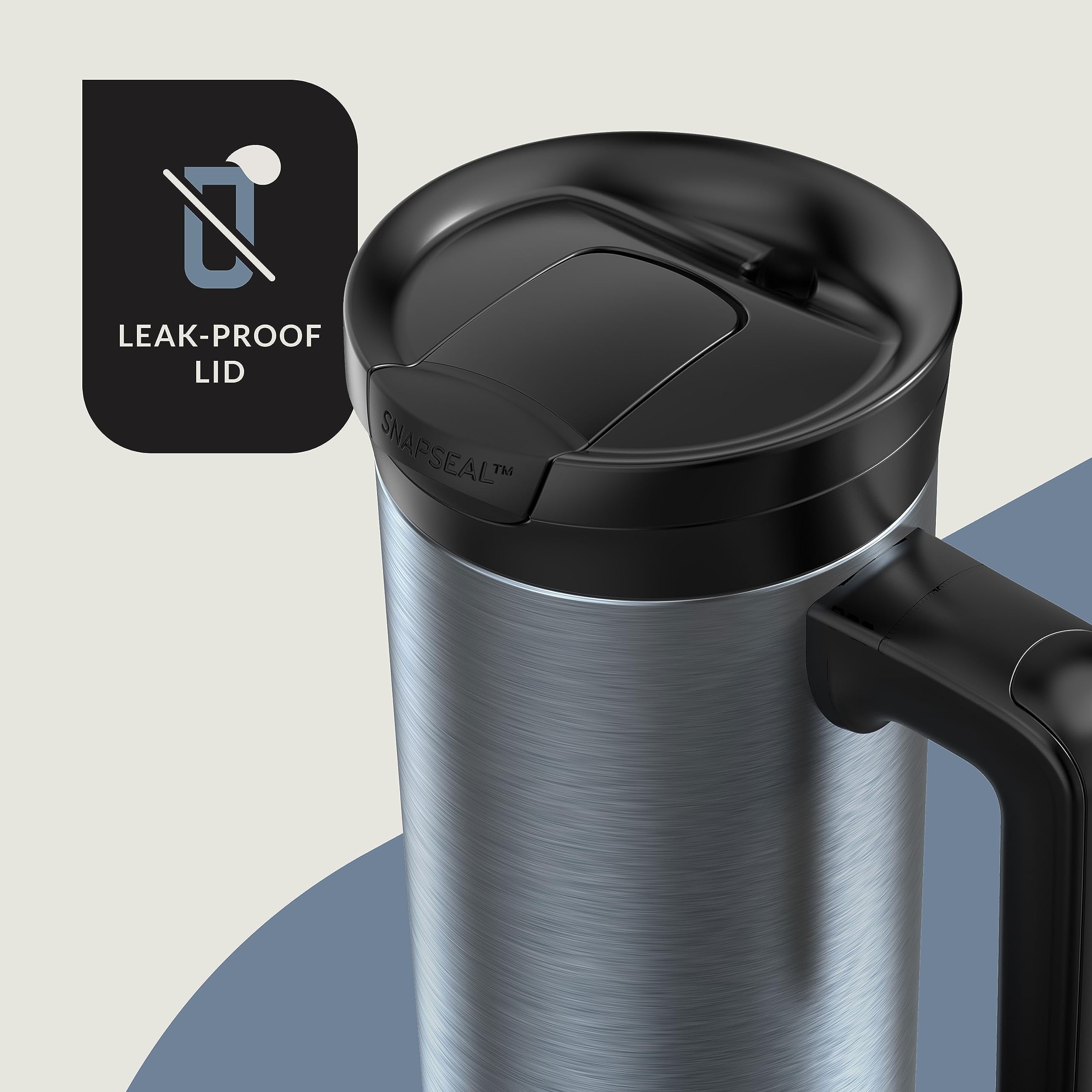 Contigo 20 oz. Superior 2.0 SnapSeal Stainless Steel Travel Mug - Dark Ice - Pick 631