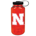 Scarlet Nebraska Huskers 32oz. Nalgene Sustainable Wide Mouth Water Bottle - Pick 440