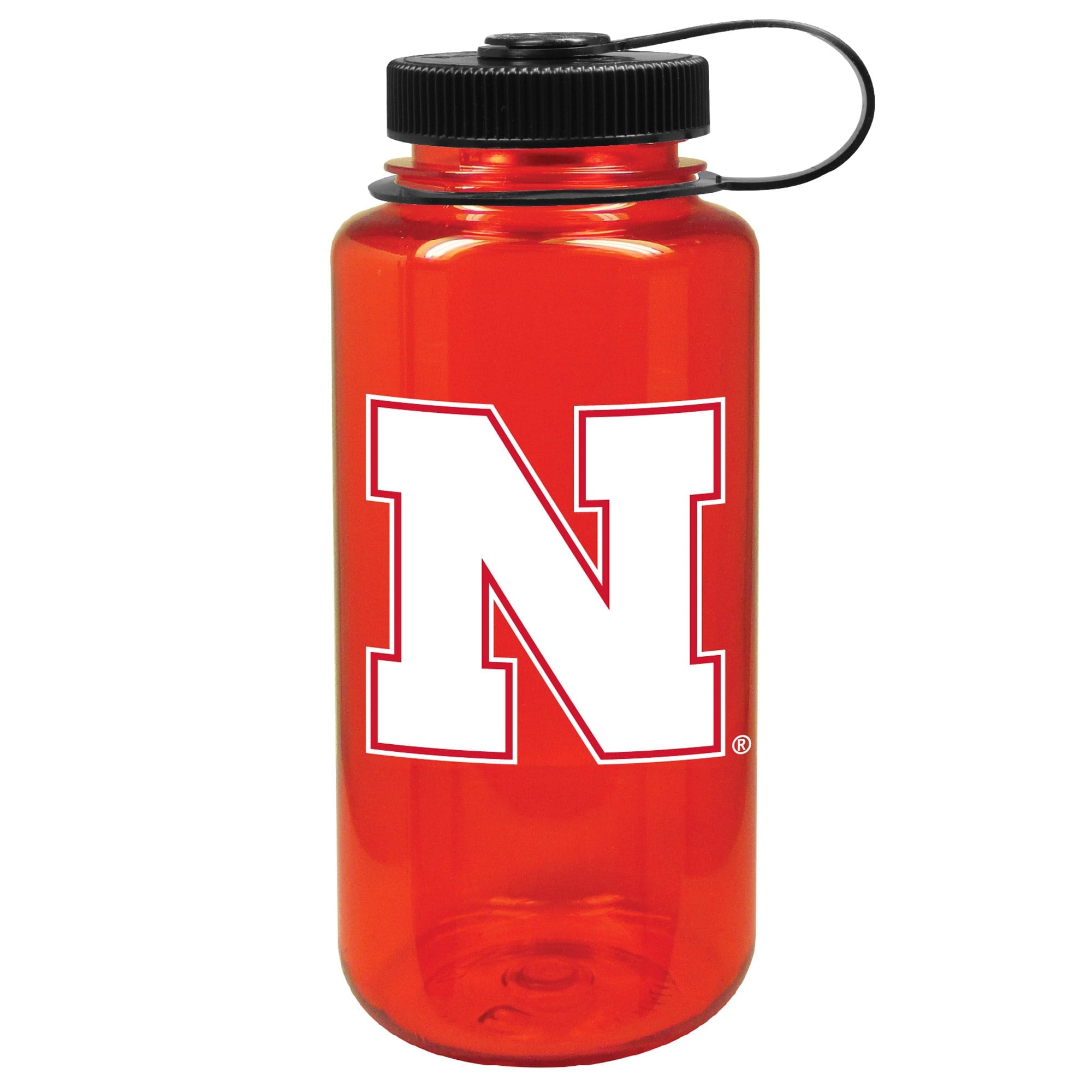 Scarlet Nebraska Huskers 32oz. Nalgene Sustainable Wide Mouth Water Bottle - Pick 440