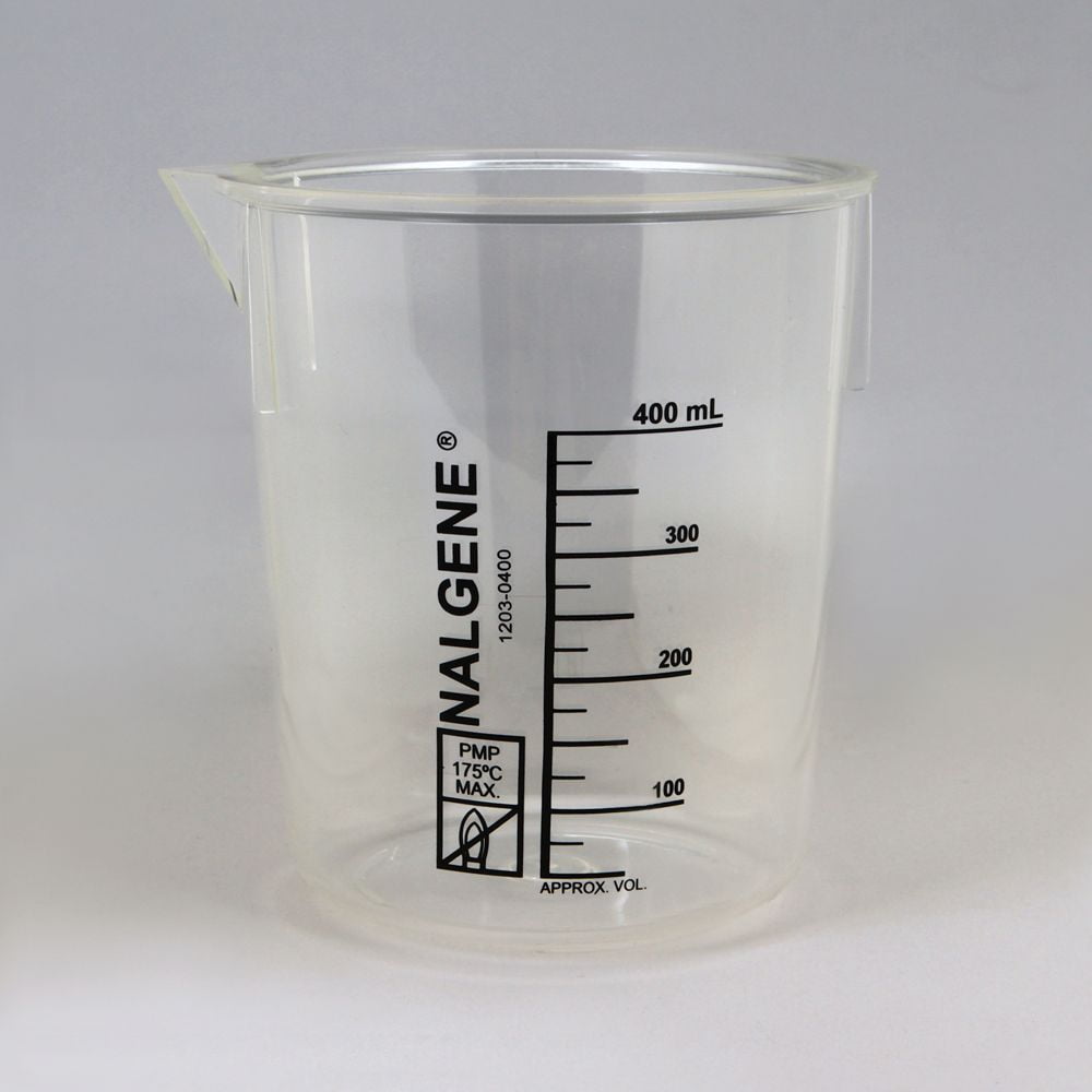 Nalgene Griffin Beaker, Low Form, Polymethylpentene, 400 Ml - Pick 276