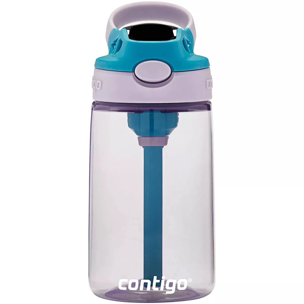 Contigo Kids Water Bottle with Redesigned AUTOSPOUT Straw, 14 oz, Grape Forest Haven - Pick 278