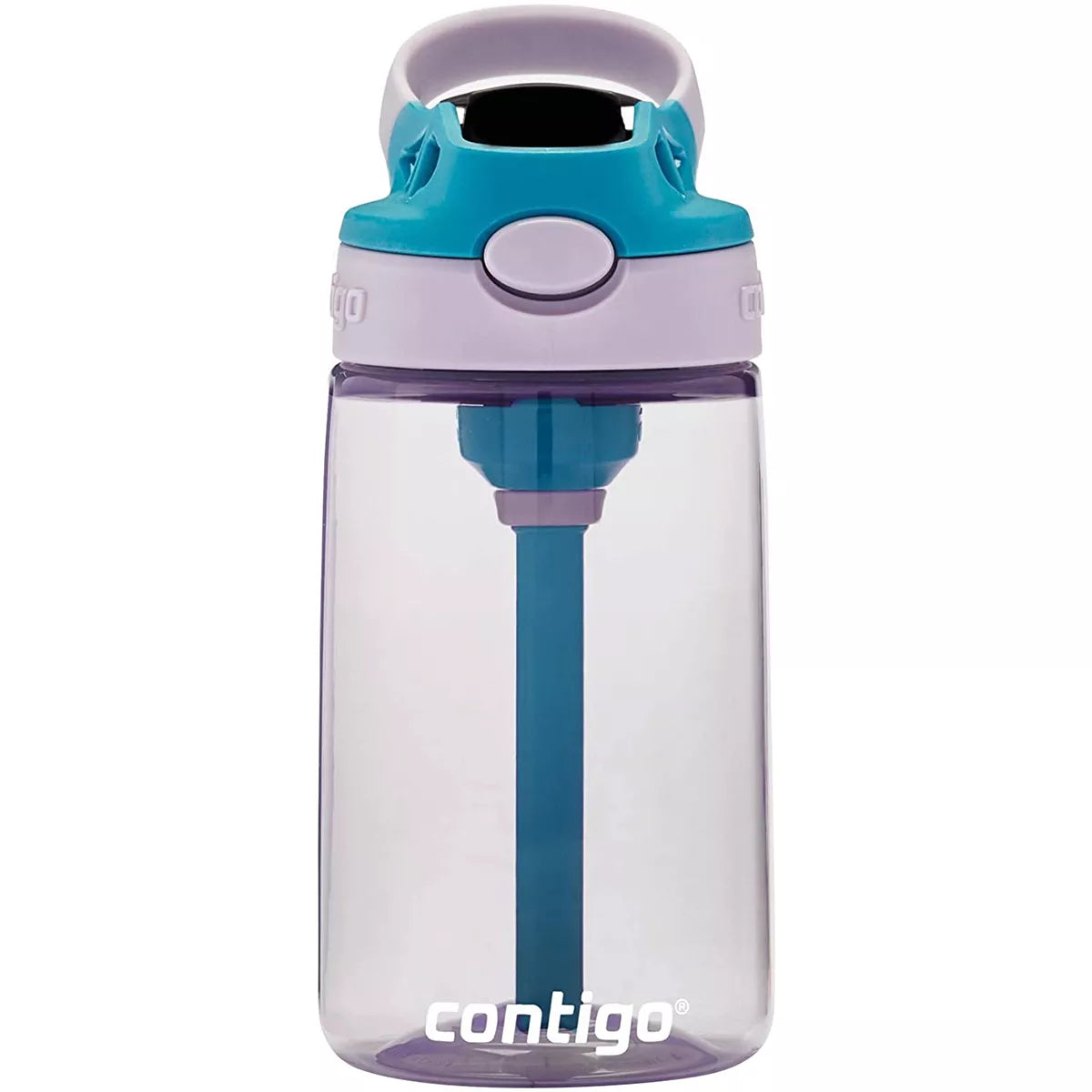 Contigo Kids Water Bottle with Redesigned AUTOSPOUT Straw, 14 oz, Grape Forest Haven - Pick 278